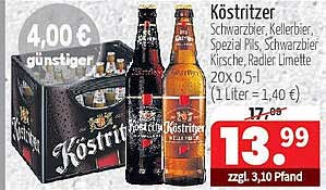 Köstritzer Biermix-Box 20x0,5L