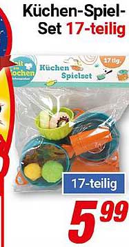 Küchen-Spiel-Set 17-teilig