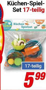 Küchen-Spiel-Set 17-teilig