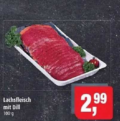 Lachsfleisch mit Dill
