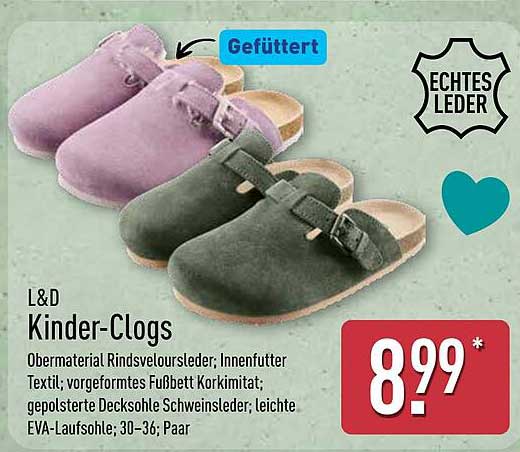L&D Kinder-Clogs