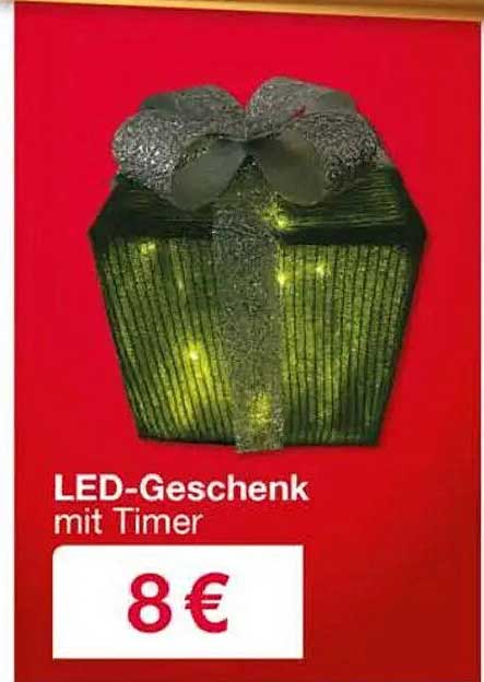 LED-Geschenk mit Timer