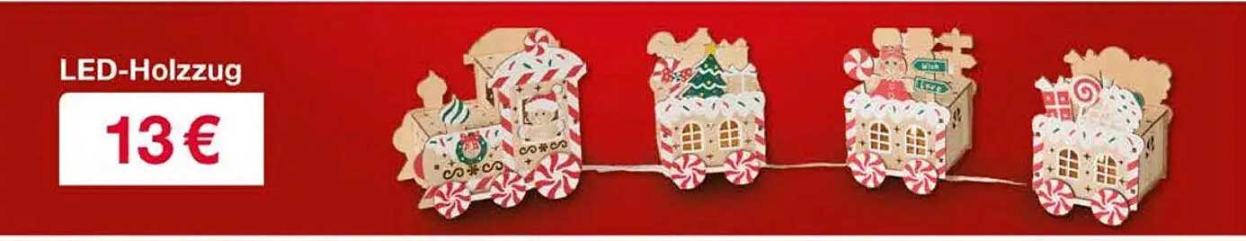 LED-Holzzug