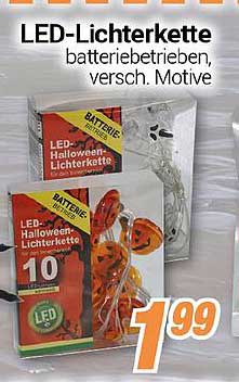 LED-Lichterkette batteriebetrieben, versch. Motive