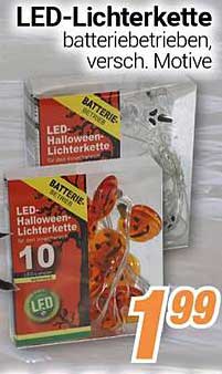 LED-Lichterkette batteriebetrieben, verschiedene Motive