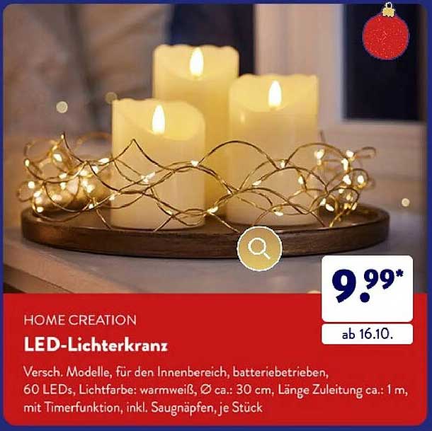 LED-Lichterkranz