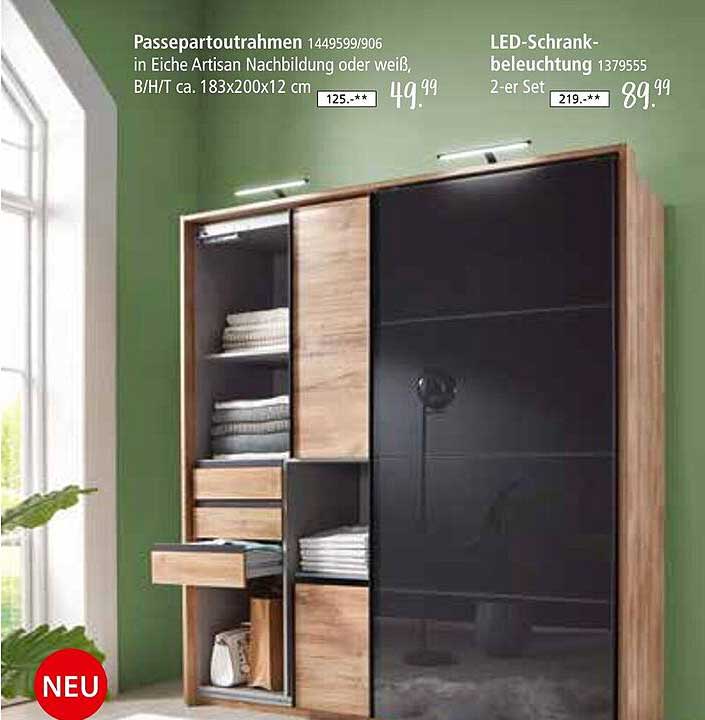 LED-Schrankbeleuchtung 2-er Set