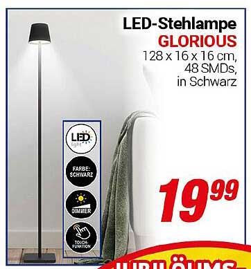 LED-Stehlampe GLORIOUS