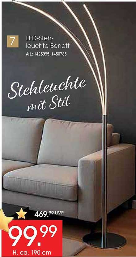 LED-Stehleuchte Benett