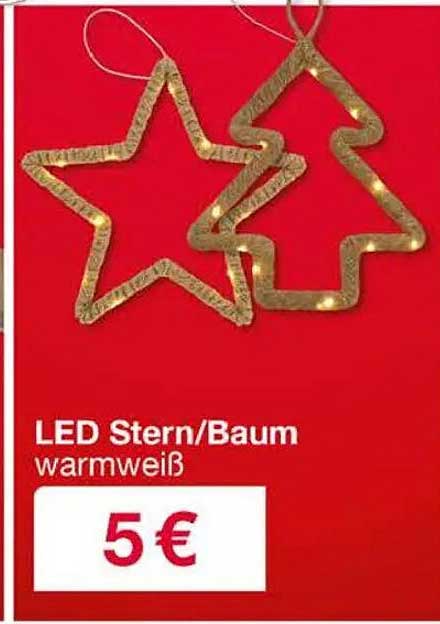 LED Stern/Baum warmweiß