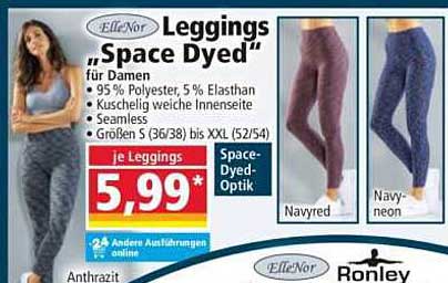 Leggings 'Space Dyed' für Damen