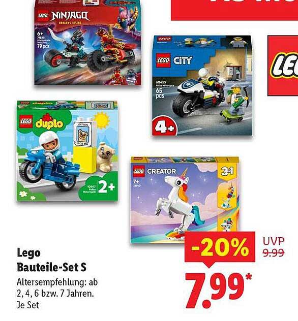 LEGO Bauteile-Set S - Jetzt zum Sonderpreis!