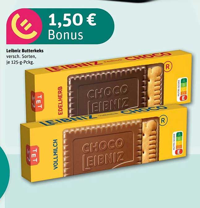 Leibniz Butterkeks 125-g-Packung - verschiedene Sorten