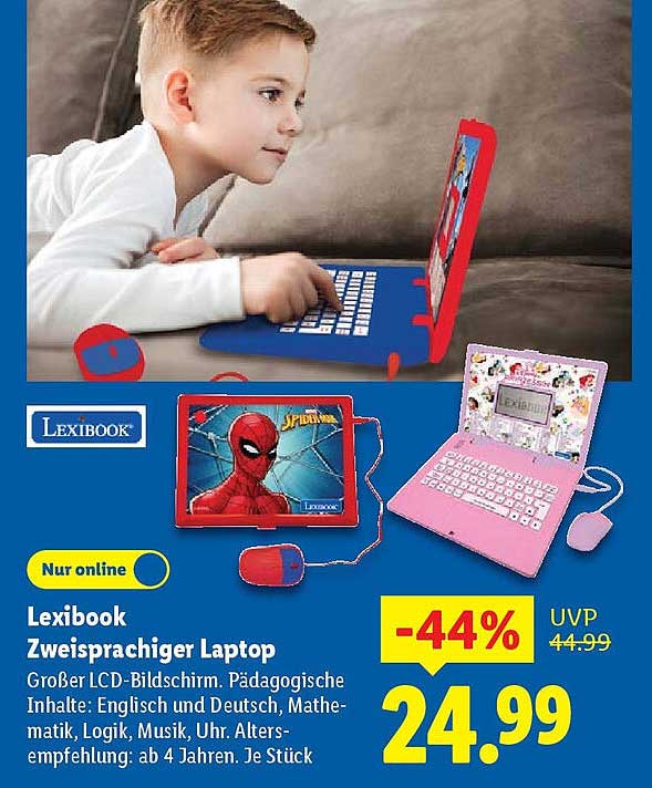 Lexibook Zweisprachiger Laptop
