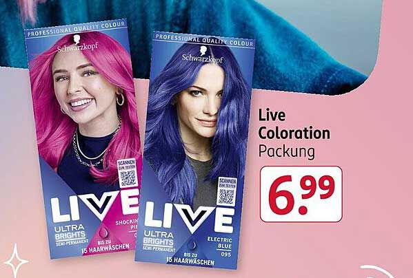 Live Coloration Packung