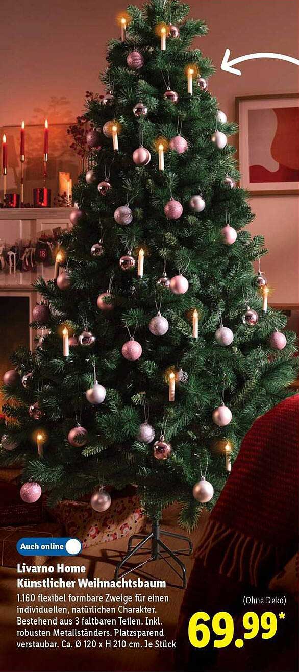 Livorno Home Künstlicher Weihnachtsbaum