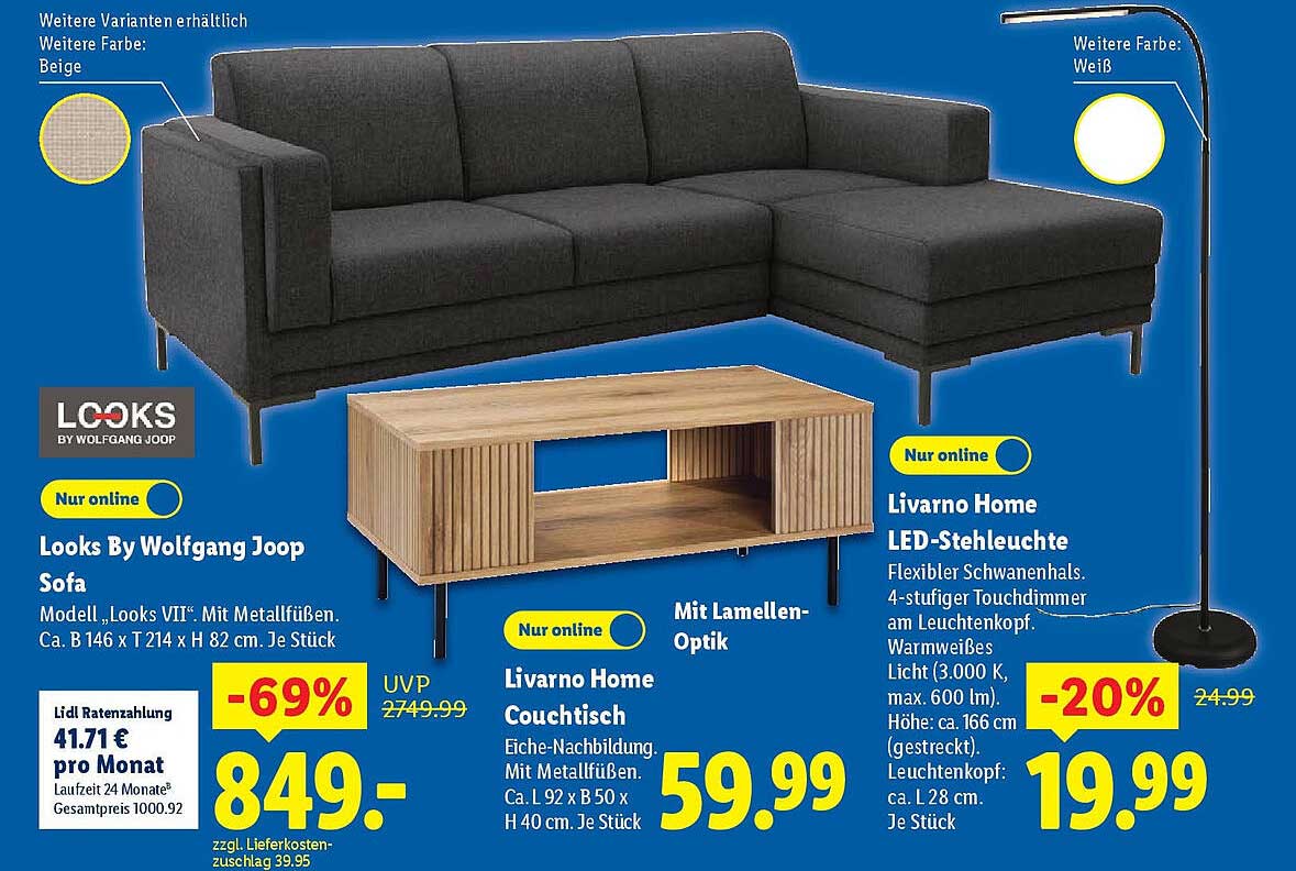 Looks By Wolfgang Joop Sofa