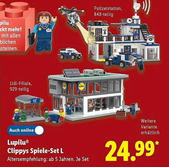 LUPILU® Clippys Spiele-Set L