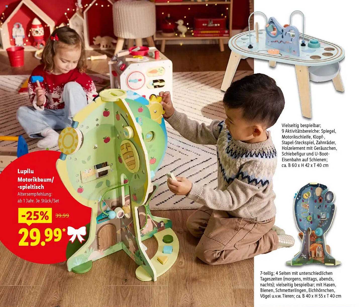 LUPILU Motorikbaum/-spieltisch
