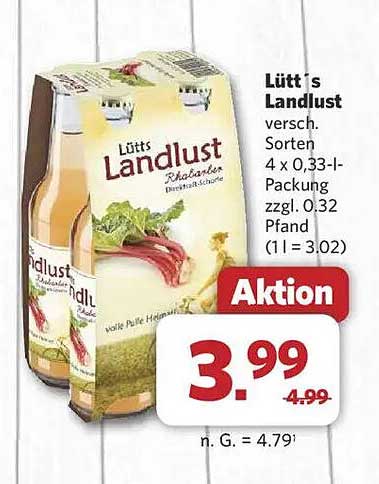 Lütt's Landlust - verschiedene Sorten im Angebot