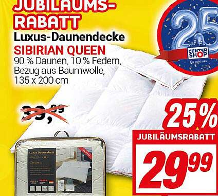 Luxus-Daunendecke SIBIRIAN QUEEN