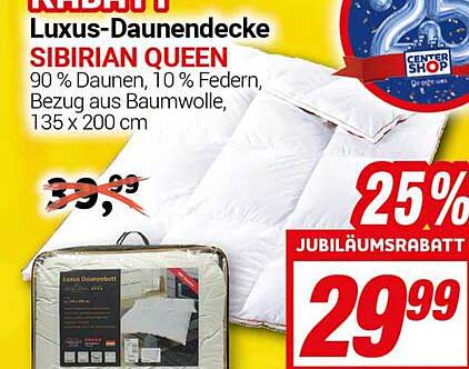 Luxus-Daunendecke SIBIRIAN QUEEN