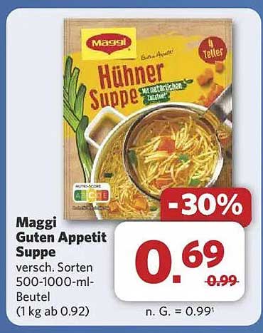 Maggi Guten Appetit Suppe