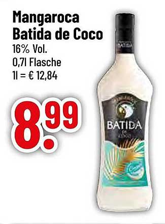 Mangaroça Batida de Coco