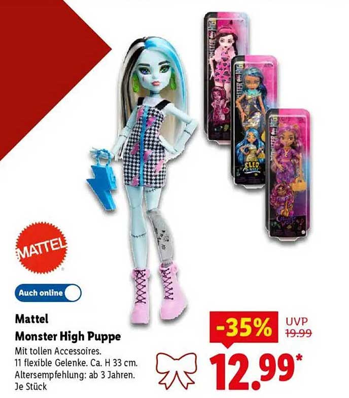 Mattel Monster High Puppe