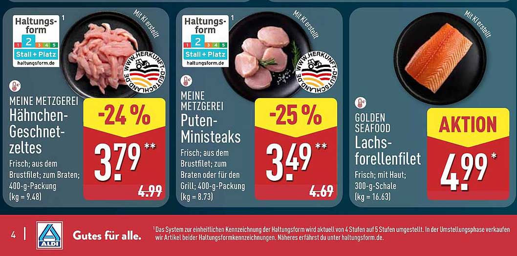 MEINE METZGEREI Puten-Ministeaks -25%