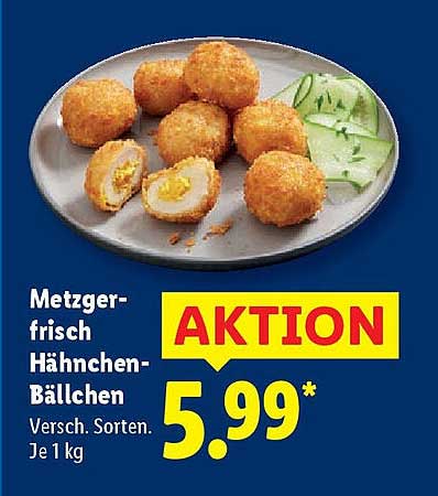 Metzgerfrisch Hähnchen-Bällchen