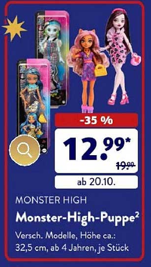 Monster-High-Puppe