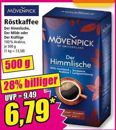 Mövenpick Röstäffee Der Himmlische 500 g