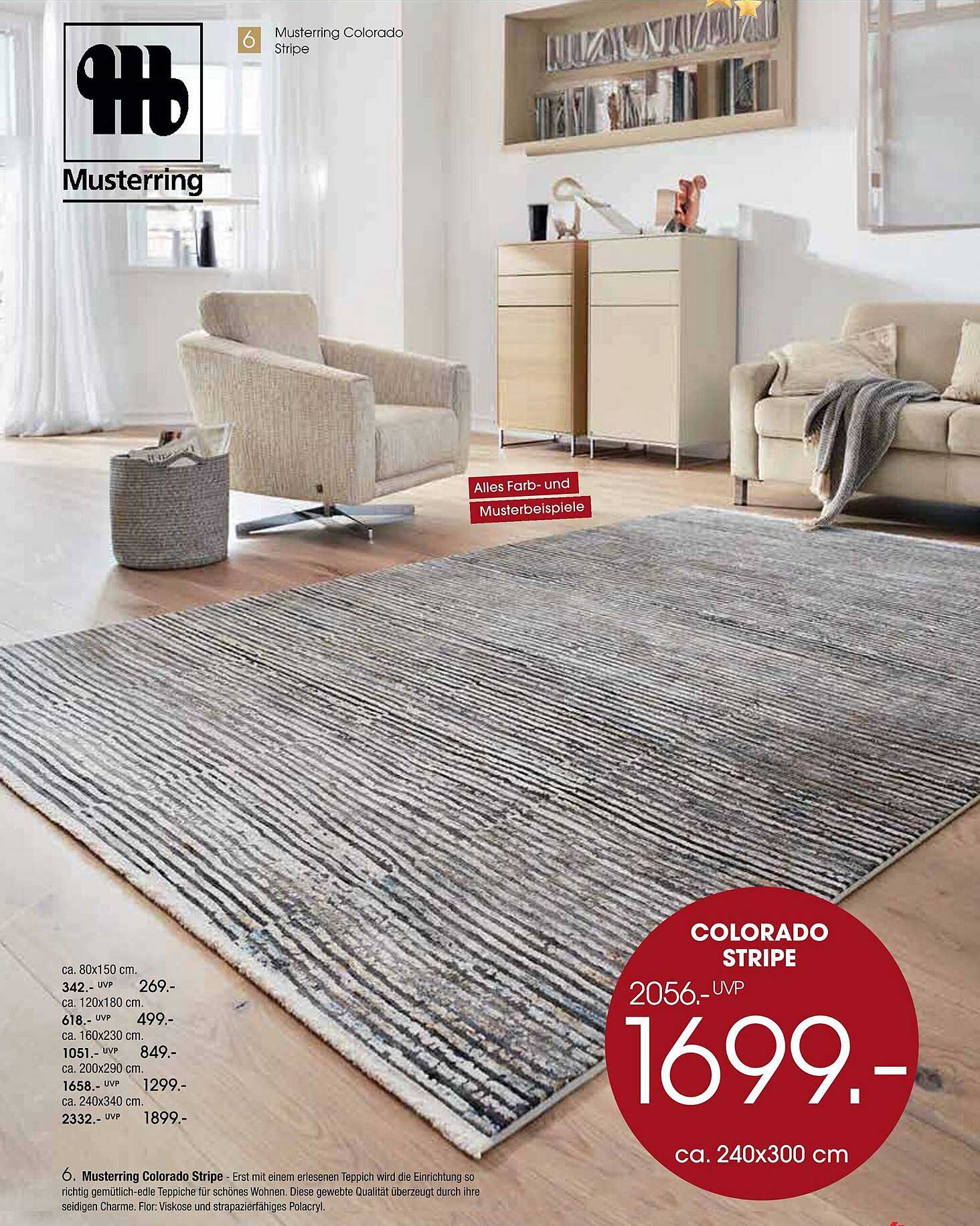 Musterring Colorado Stripe Teppich