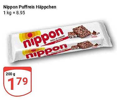 Nippon Puffreis Häppchen 200 g