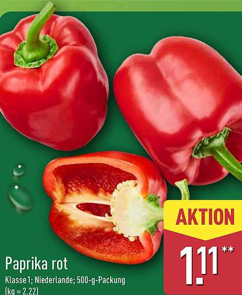 Paprika rot
