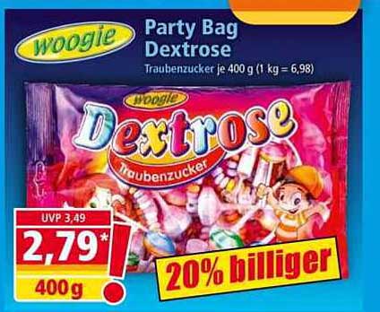 Party Bag Dextrose 400g