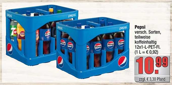 Pepsi 12x1L PET-Flasche - Erfrischende Vielfalt zum Sparpreis