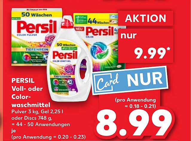 PERSIL Voll- oder Colorwaschmittel