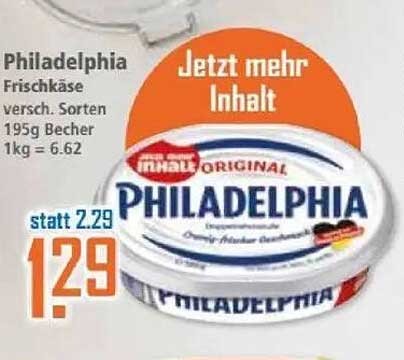 Philadelphia Frischkäse 195g - diverse Sorten