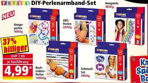 PLAYBOY DIY-Perlenarmband-Set