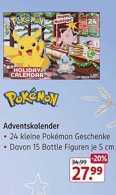 Pokémon Adventskalender