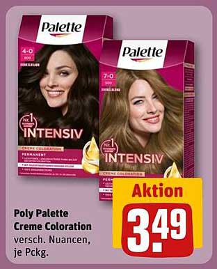 Poly Palette Creme Coloration - Aktion