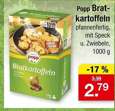 Popp Bratkartoffeln, 1000 g – jetzt im Angebot!