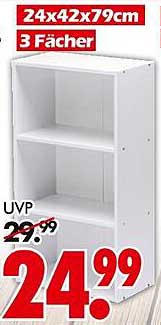Praktisches Regal mit 3 Fächern – Ideal für jeden Raum