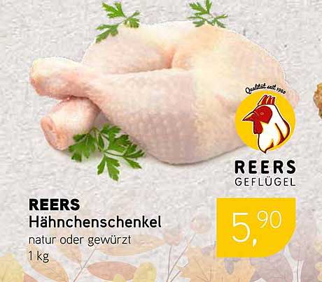 REERS Hähnchenschenkel natur oder gewürzt 1 kg