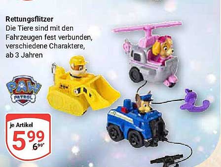 Rettungsflitzer - Paw Patrol