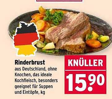 Rinderbrust aus Deutschland – Das ideale Kochfleisch