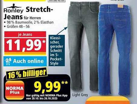 Ronley Stretch-Jeans für Herren