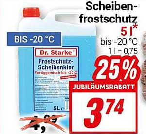 Scheibenfrostschutz 5L - Dr. Starke